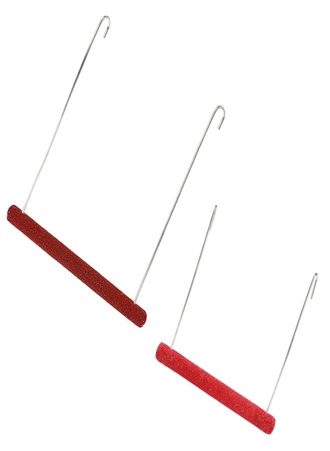 ويستيرن إرا منصة تعليق قفص لعبة متأرجحة من ويسترن إيرا، مناسبة للتسلق والتمرين للطيور (صغيرة وكبيرة) (عبوة من قطعتين) - Image 1